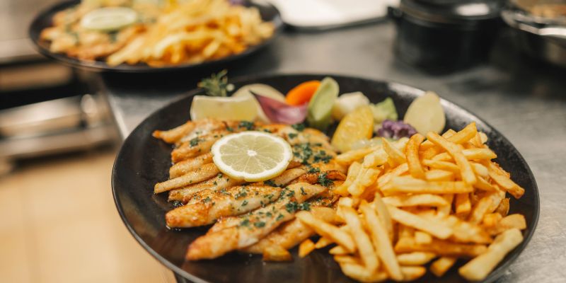 Filets de perche au passe